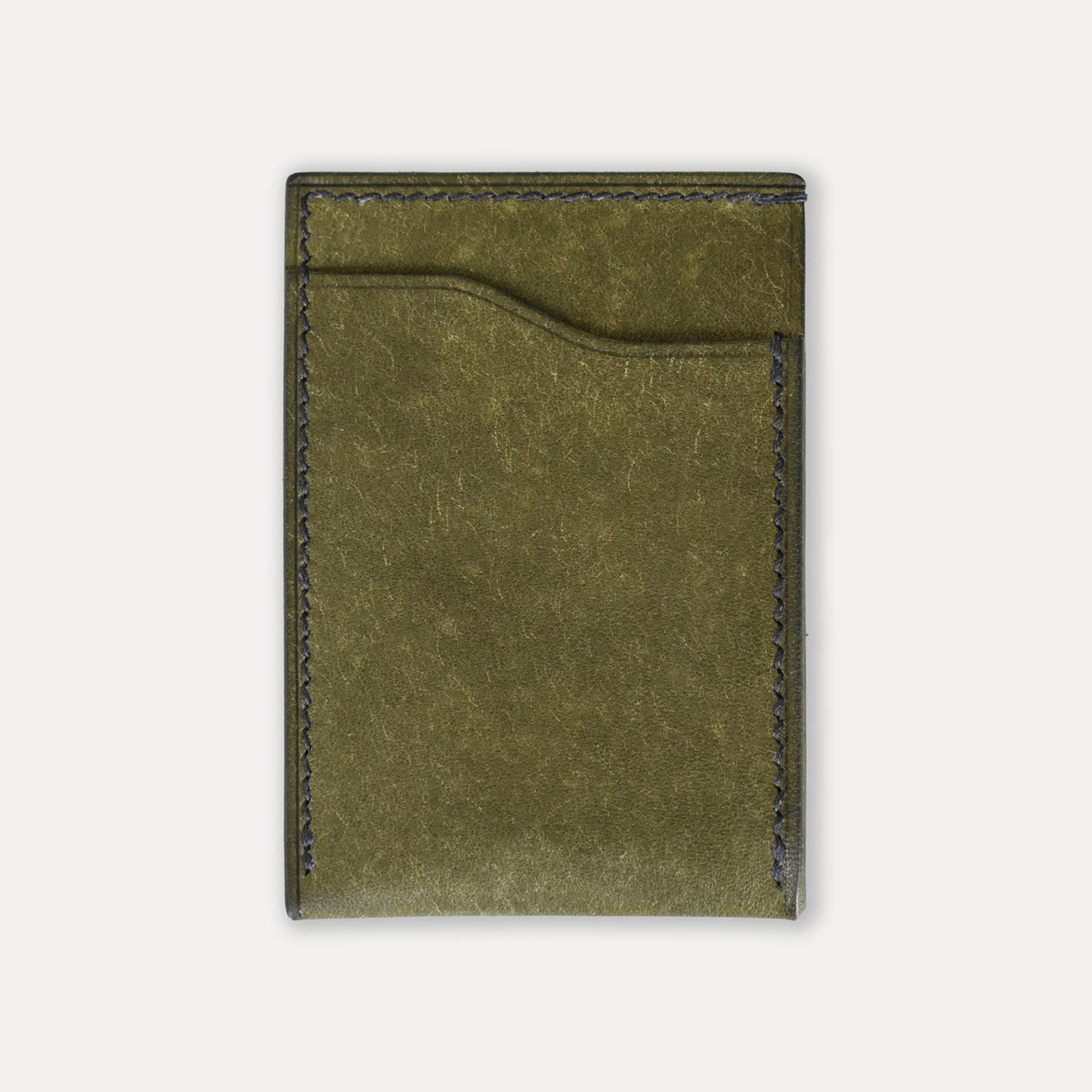 Minimalist Card Holder - Olive Pueblo