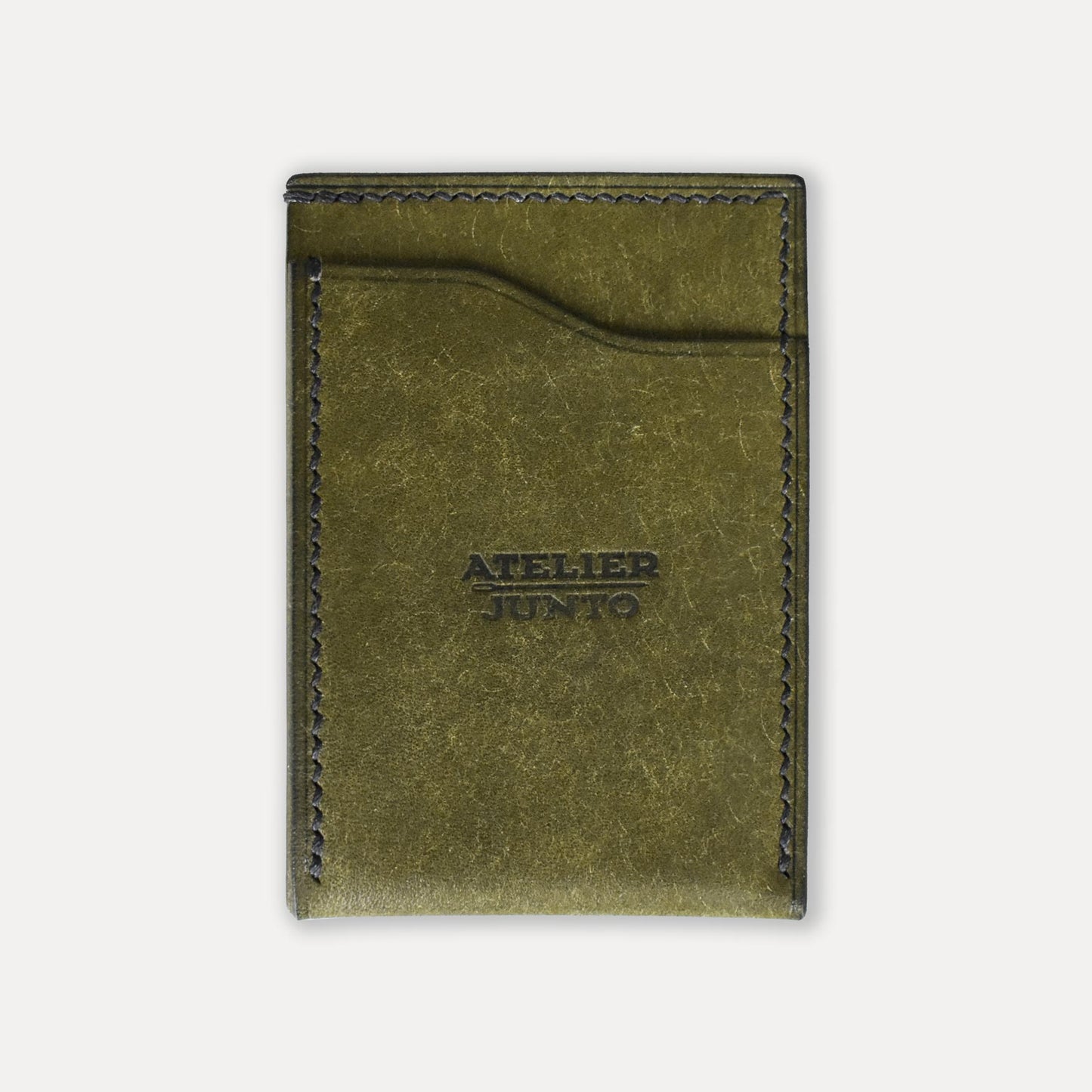 Minimalist Card Holder - Olive Pueblo